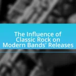 The Influence of Classic Rock on Modern Bands’ Releases